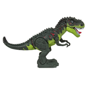 Kids Walking Tyrannosaurus Rex Jurassic Dinosaur Toy w/ Lights, Sound