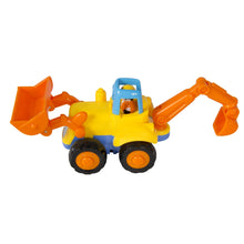Load image into Gallery viewer, Set of 4 Kids Push and Go Construction Truck Toys
