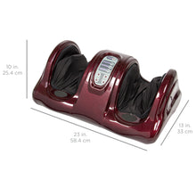 Load image into Gallery viewer, Therapeutic Foot Massager w/ High Intensity Rollers, Remote, 3 Modes
