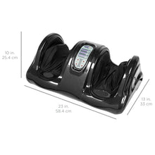 Load image into Gallery viewer, Therapeutic Foot Massager w/ High Intensity Rollers, Remote, 3 Modes
