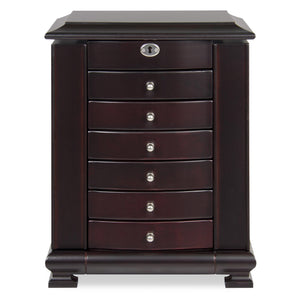Handcrafted Wooden Jewelry Armoire