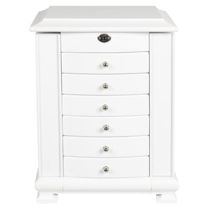 Handcrafted Wooden Jewelry Armoire