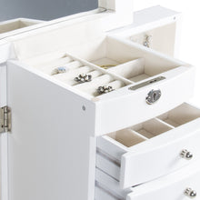 Load image into Gallery viewer, Handcrafted Wooden Jewelry Armoire
