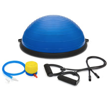 Load image into Gallery viewer, Yoga Balance Trainer Exercise Workout Ball w/ Pump, 2 Resistance Bands
