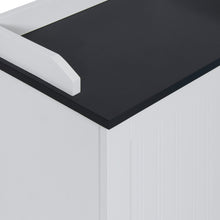 Load image into Gallery viewer, Bathroom Floor Storage Cabinet w/ Versatile Door
