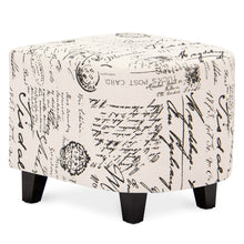 Load image into Gallery viewer, Upholstered Barrel Accent Chair Decor Furniture w/ Ottoman, Birch Wood Legs
