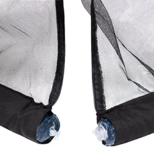 Load image into Gallery viewer, Bug Net Screen Accessory for 9ft Patio Umbrella w/ Zippered Door - Black
