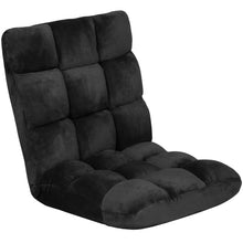 Load image into Gallery viewer, Adjustable Memory Foam Gaming Floor Chair Seat w/ 14 Positions
