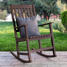 Load image into Gallery viewer, Traditional Wooden Rocking Chair
