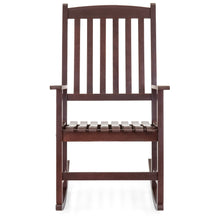 Load image into Gallery viewer, Traditional Wooden Rocking Chair
