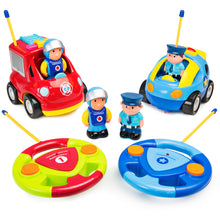 Load image into Gallery viewer, Set of 2 Kids RC Remote Control Racing Car Toys w/ Action Figures
