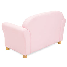 Load image into Gallery viewer, Upholstered Tufted Mini Sofa Couch for Kids, Nursery, Playrooms w/ Gem Studs
