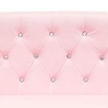 Load image into Gallery viewer, Upholstered Tufted Mini Sofa Couch for Kids, Nursery, Playrooms w/ Gem Studs

