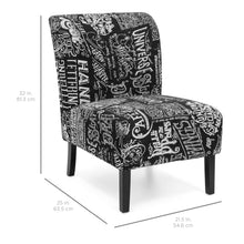 Load image into Gallery viewer, Modern Contemporary Upholstered Accent Chair

