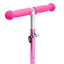 Load image into Gallery viewer, Kids Mini Kick Scooter Toy w/ Colorful Light-Up Wheels, Adjustable T-Bar
