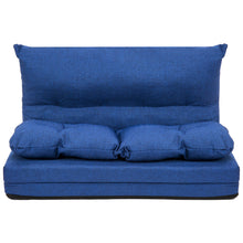 Load image into Gallery viewer, Linen Folding Lounge Futon Gaming Couch Chair
