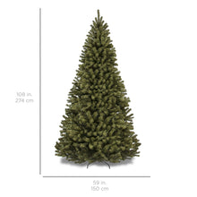 Load image into Gallery viewer, Spruce Hinged Artificial Christmas Tree w/ Stand
