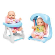 Load image into Gallery viewer, Set of 6 Kids 5in Hand-Sized Baby Doll Toys w/ 6 Lounging Accessories
