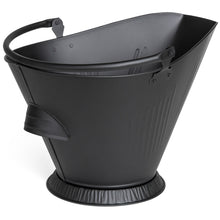 Load image into Gallery viewer, Metal Fireplace Ash Bucket Storage Container w/ Handles
