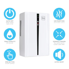 Load image into Gallery viewer, Thermo-Electric Dehumidifier w/ 2L Water Tank, Auto Humidistat
