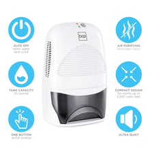 Load image into Gallery viewer, Thermo-Electric Dehumidifier w/ 2L Water Tank - White
