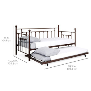Twin Sized Trundle Bed Frame