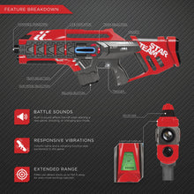 Load image into Gallery viewer, Set of 4 Kids Infrared Blaster Laser Tag Toys w/ Life Tracker
