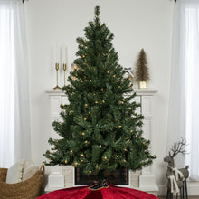 Load image into Gallery viewer, Pre-Lit Artificial Spruce Christmas Tree w/ Incandescent Lights
