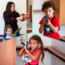 Load image into Gallery viewer, Set of 4 Infrared Laser Tag Blasters and Vests for Kids &amp; Adults
