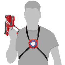 Load image into Gallery viewer, Set of 2 Blaster Laser Tag Toys w/ Vests - Red/Blue
