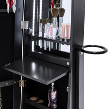 Load image into Gallery viewer, Standing Full Length LED Mirror Jewelry Armoire w/Interior &amp; Exterior Lights
