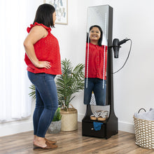 Load image into Gallery viewer, Standing Full Length LED Mirror Jewelry Armoire w/Interior &amp; Exterior Lights
