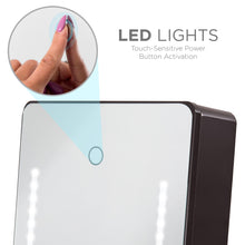 Load image into Gallery viewer, Standing Full Length LED Mirror Jewelry Armoire w/Interior &amp; Exterior Lights
