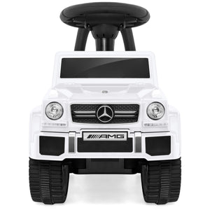 Kids Luxury Mercedes G63 Convertible Foot-to-Floor Push Car Ride- On Buggy