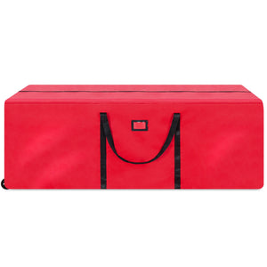 Rolling Duffle Storage Bag for 9ft Christmas Tree w/ Wheels, Handle