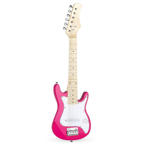 30in Kids Electric Guitar Instrument Starter Kit w/ 5W Amp, Strap, Case