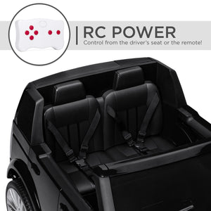 12V 2-Seater Licensed Land Rover Ride-On w/ Parent Remote Control