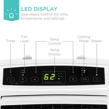 Load image into Gallery viewer, Portable 4-in-1 Air Conditioner &amp; Heater w/ 14,000 BTU, Remote
