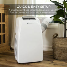 Load image into Gallery viewer, Portable 4-in-1 Air Conditioner &amp; Heater w/ 14,000 BTU, Remote
