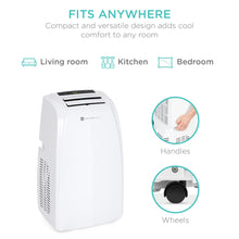 Load image into Gallery viewer, Portable 4-in-1 Air Conditioner &amp; Heater w/ 14,000 BTU, Remote
