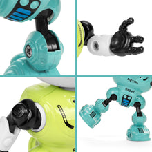 Load image into Gallery viewer, Set of 2 Samesies Mini Talking Toy Robots w/ Interactive Voice Changer
