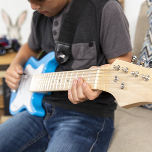 30in Kids Electric Guitar Instrument Starter Kit w/ 5W Amp, Strap, Case