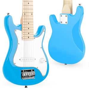 30in Kids Electric Guitar Instrument Starter Kit w/ 5W Amp, Strap, Case