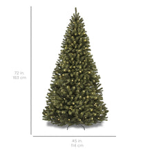 Load image into Gallery viewer, Pre-Lit Artificial Spruce Christmas Tree w/ Incandescent Lights
