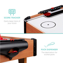 Load image into Gallery viewer, Tabletop Air Hockey Arcade Game Table w/ 2 Pucks, 2 Strikers - 40in
