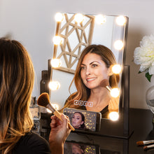 Load image into Gallery viewer, Hollywood Vanity Mirror w/ Bluetooth Speakers, 3 Color Temps, Phone Stand
