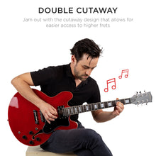 Load image into Gallery viewer, All-Inclusive Semi-Hollow Body Electric Guitar Set
