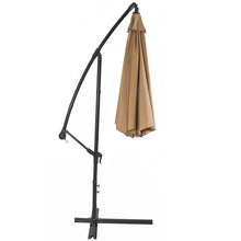 Load image into Gallery viewer, Patio Umbrella Offset 10&#39; Hanging Umbrella Outdoor Market Umbrella New
